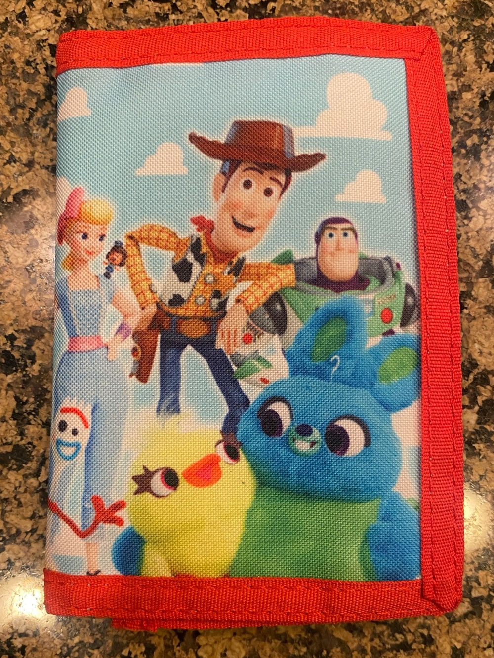Disney Pixar Toy Story 4 Velcro Wallet